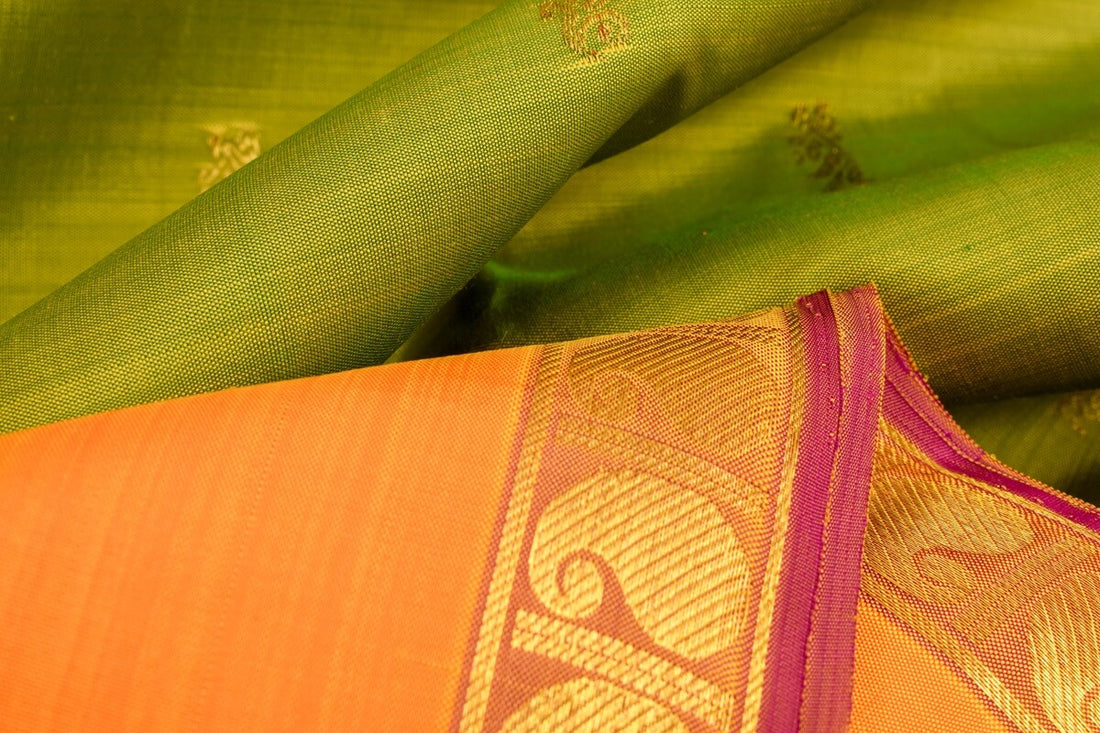 Ten trendy color combinations for silk sarees !