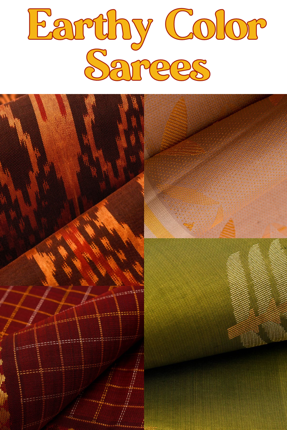 Earthy Tones: Embracing the Rustic Charm of Earthy Color Sarees - Parisera