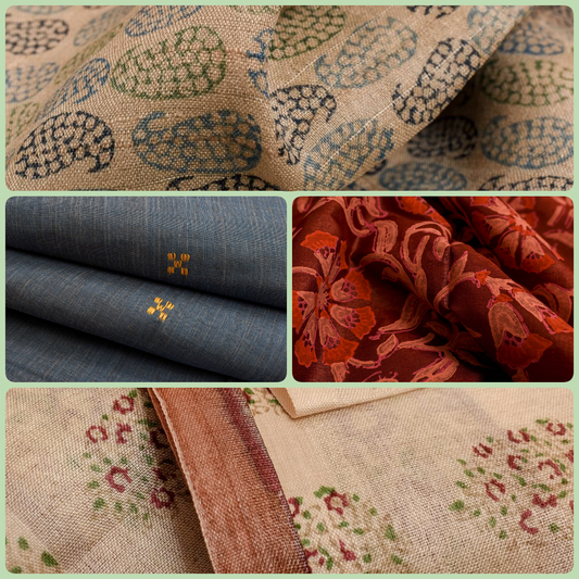 The Delightful Artistry of Tussar Silk Saris - Parisera