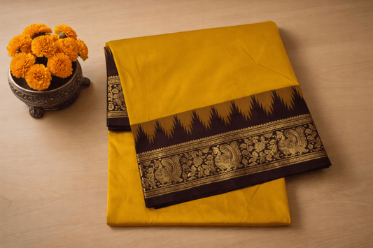 Why a Ten Yards Saree Feels Complete Without Heavy Design Elements