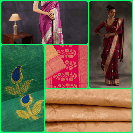 Traditional Banarsi patterns - Parisera