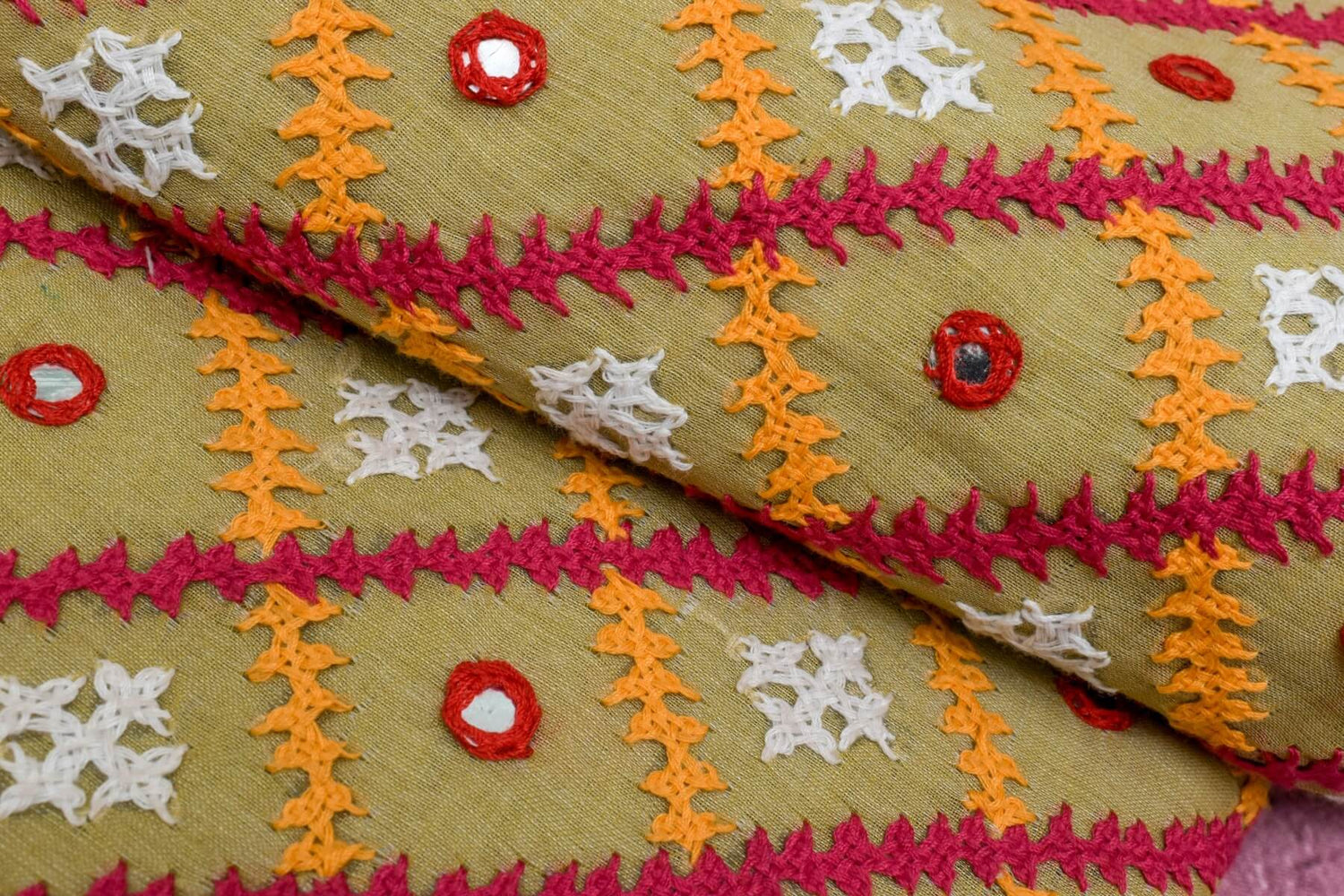 Hand embroidery sarees - Parisera