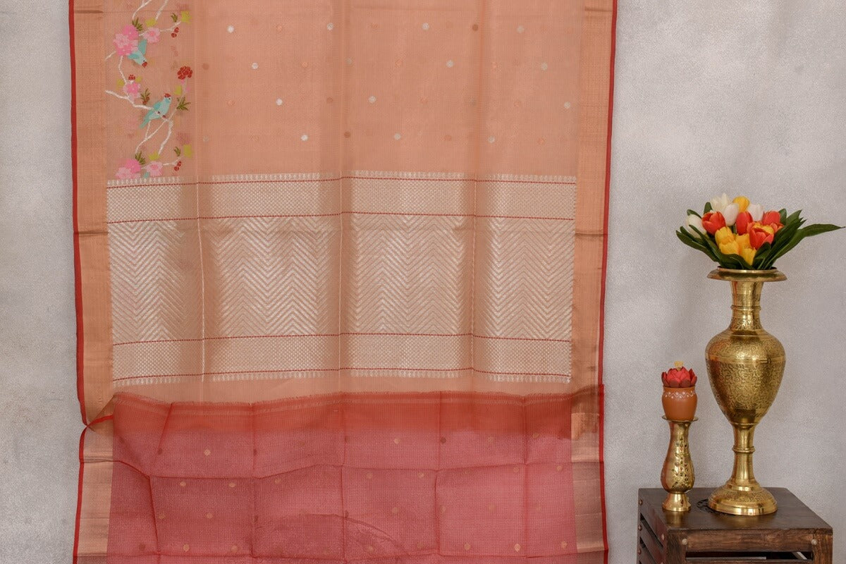 Rutambhara Zari kota saree PSRB330095 - Parisera