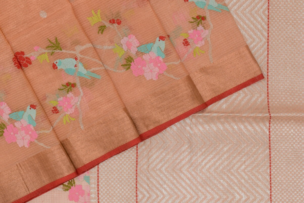Rutambhara Zari kota saree PSRB330095 - Parisera