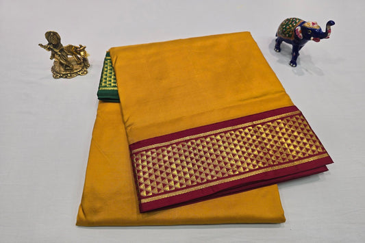 Shreenivas silks nine and a half yards silk saree PSSR014001 - Parisera