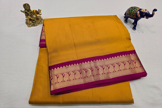 A Silk Weave nine and a half yards silk saree PSAC0901215