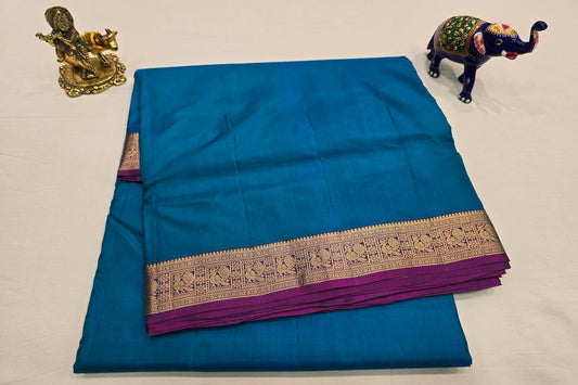 A Silk Weave nine and a half yards silk saree PSAC0901216