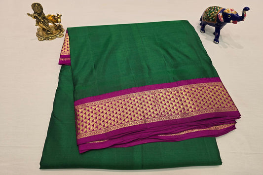 A Silk Weave nine and a half yards silk saree PSAC0901224