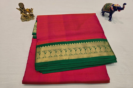 A Silk Weave nine and a half yards silk saree PSAC0901225
