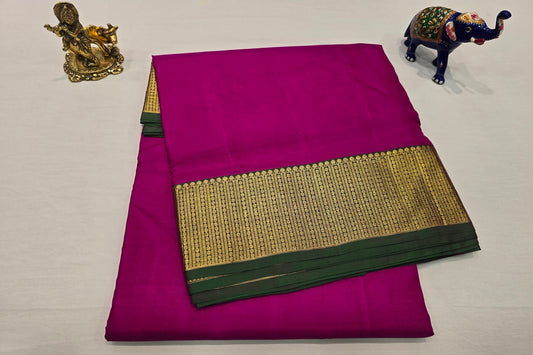 A Silk Weave nine and a half yards silk saree PSAC0901227