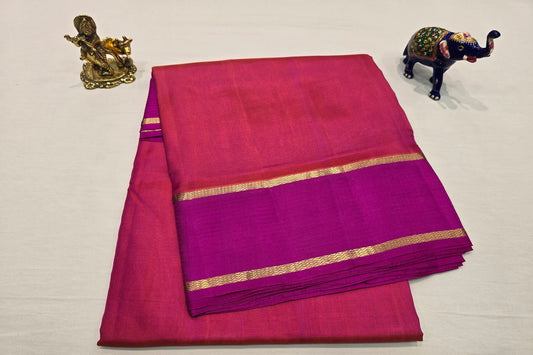 A Silk Weave nine and a half yards silk saree PSAC0901229