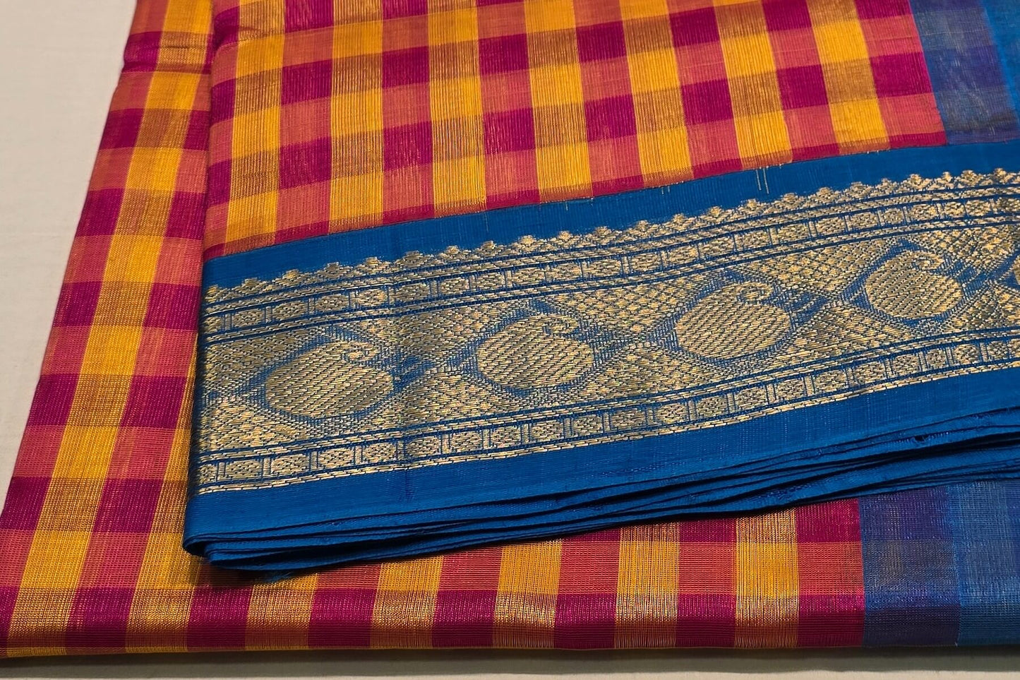 Silk Cotton Sarees by Shreenivas Silks PSSR014422 - Parisera