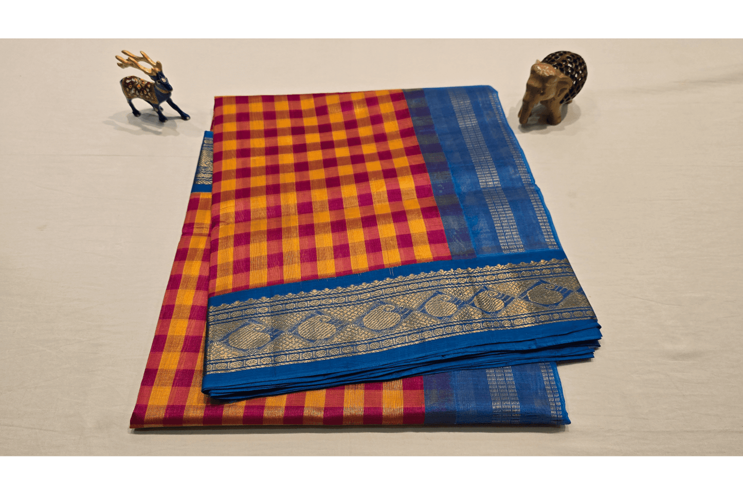 Silk Cotton Sarees by Shreenivas Silks PSSR014422 - Parisera