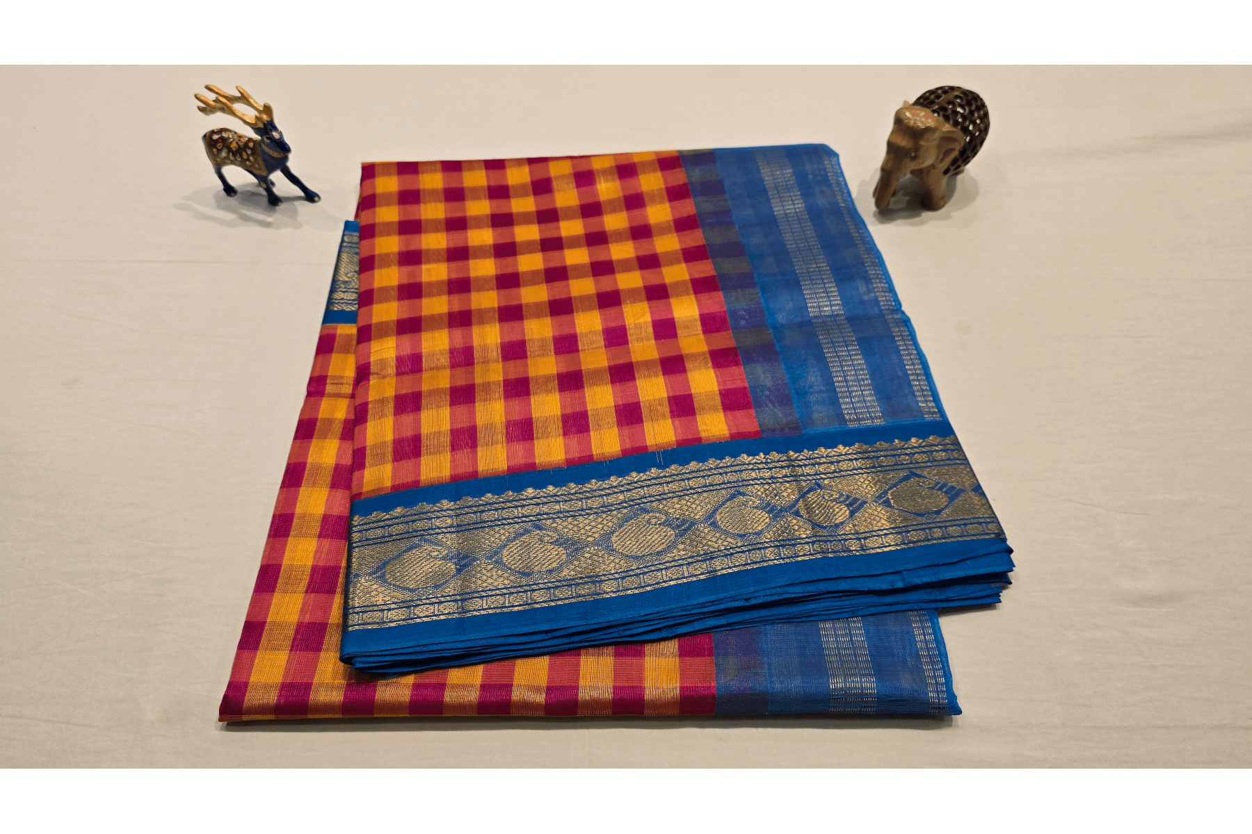Silk Cotton Sarees by Shreenivas Silks PSSR014422 - Parisera