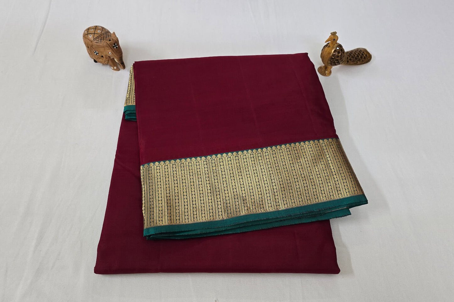Nine And A Half Yards Silk Saree by A Silk Weave PSAC0901529