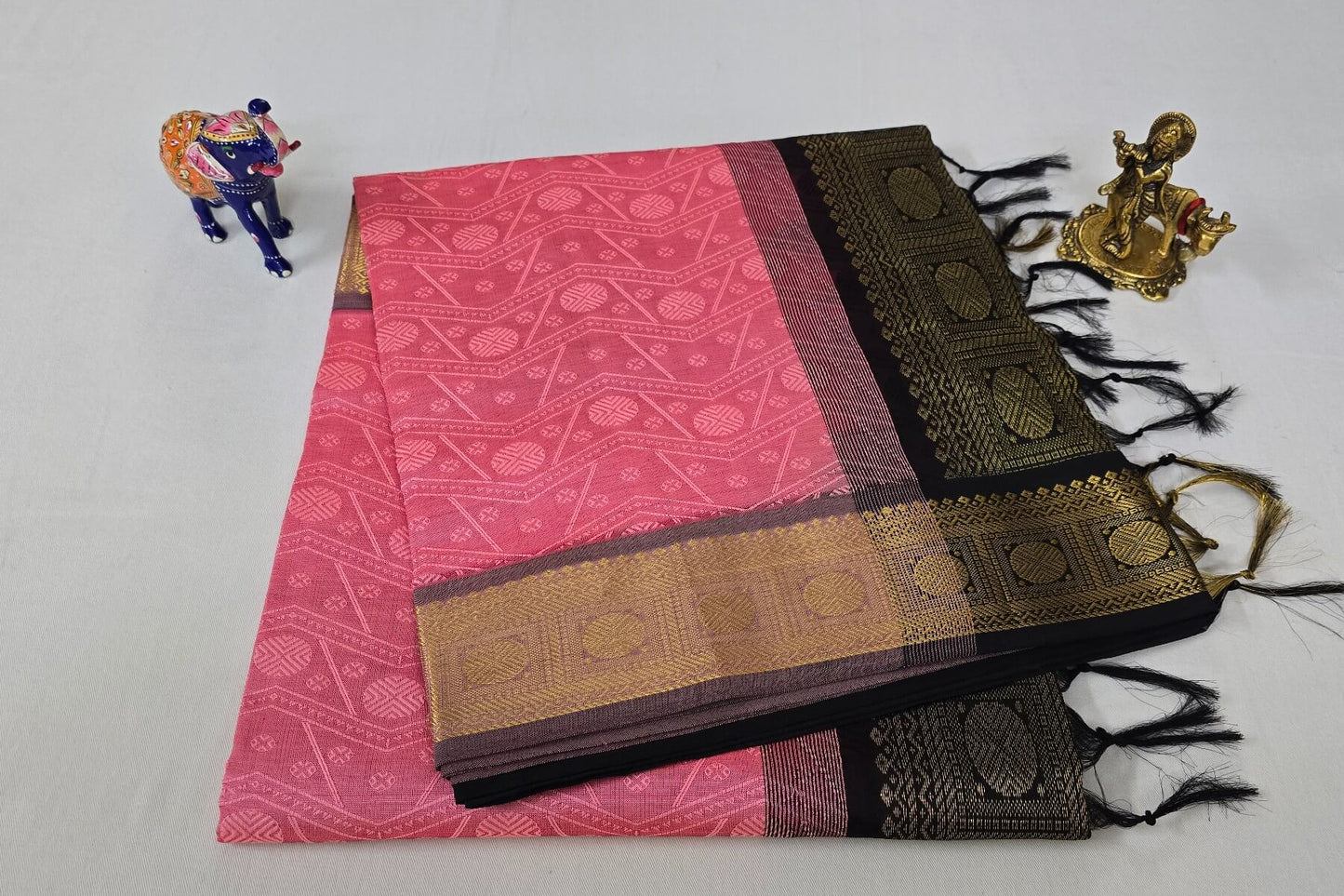 Semi Silk Cotton Saree by Shreenivas Silks PSSR015406