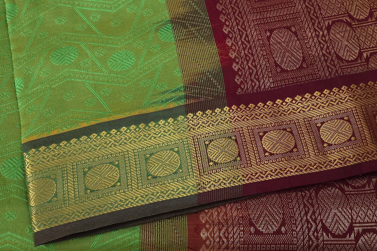 Semi Silk Cotton Saree by Shreenivas Silks PSSR015411