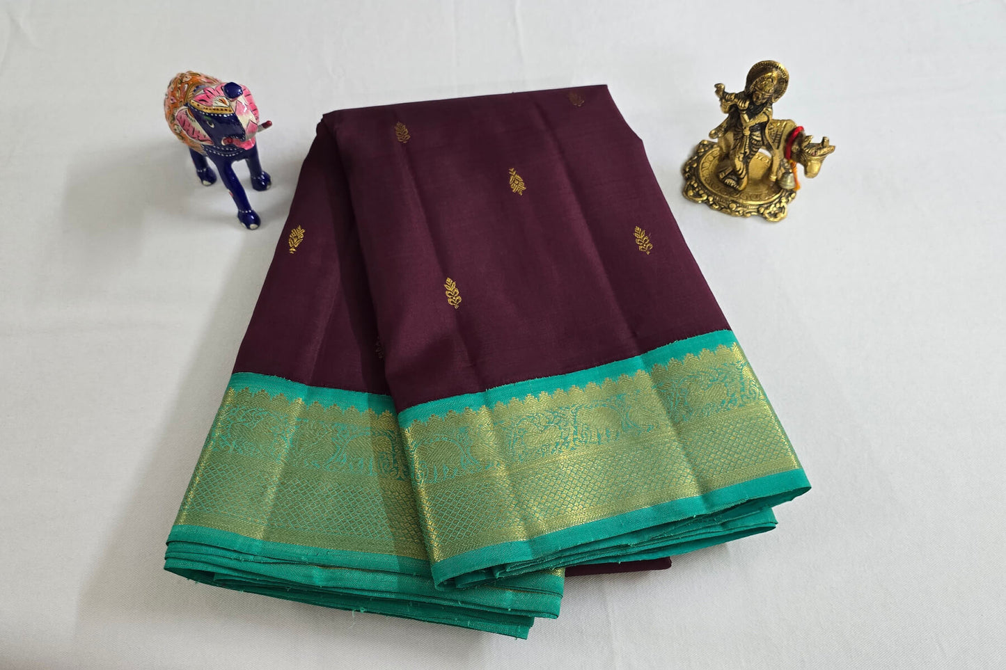 Kanjivaram Silk Saree by Shreenivas Silks PSSR015468