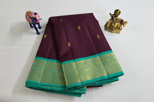 Kanjivaram Silk Saree by Shreenivas Silks PSSR015468