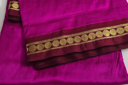 Ten yards silk saree by Shreenivas silks and sarees PSSR015564