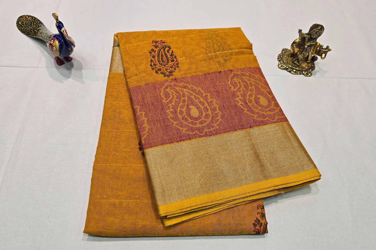 Kora Silk Cotton Saree by Shreenivas Silks PSSR015691