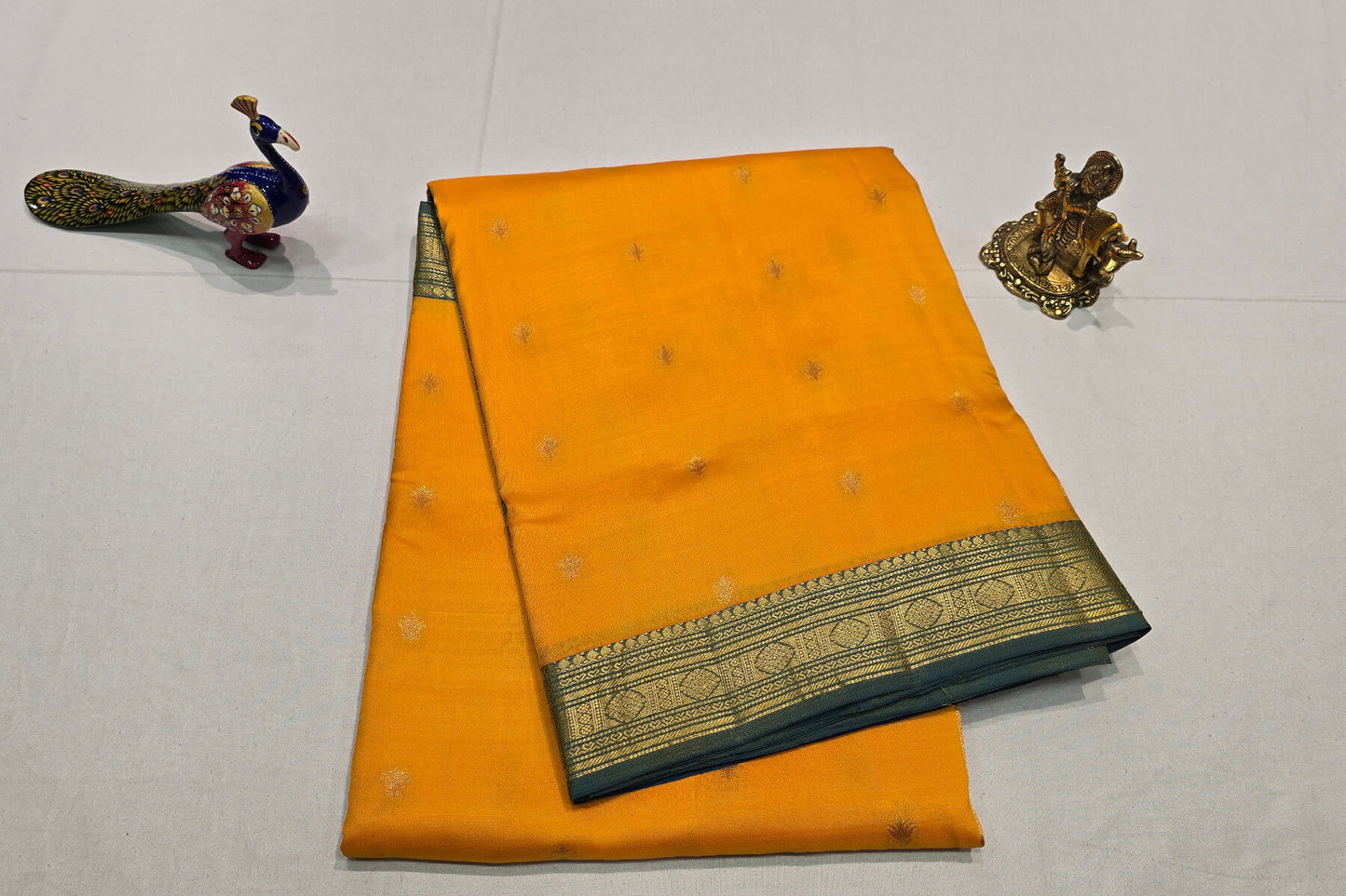 Nine and a half yards silk saree by A Silk weave PSAC0901552