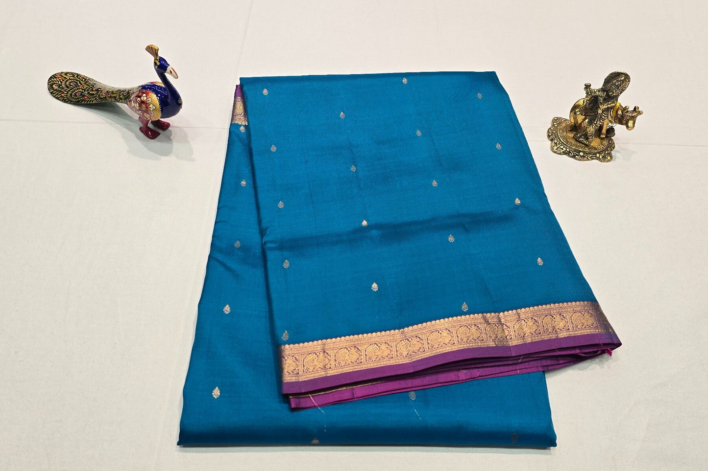 Nine and a half yards silk saree by A Silk weave PSAC0901565