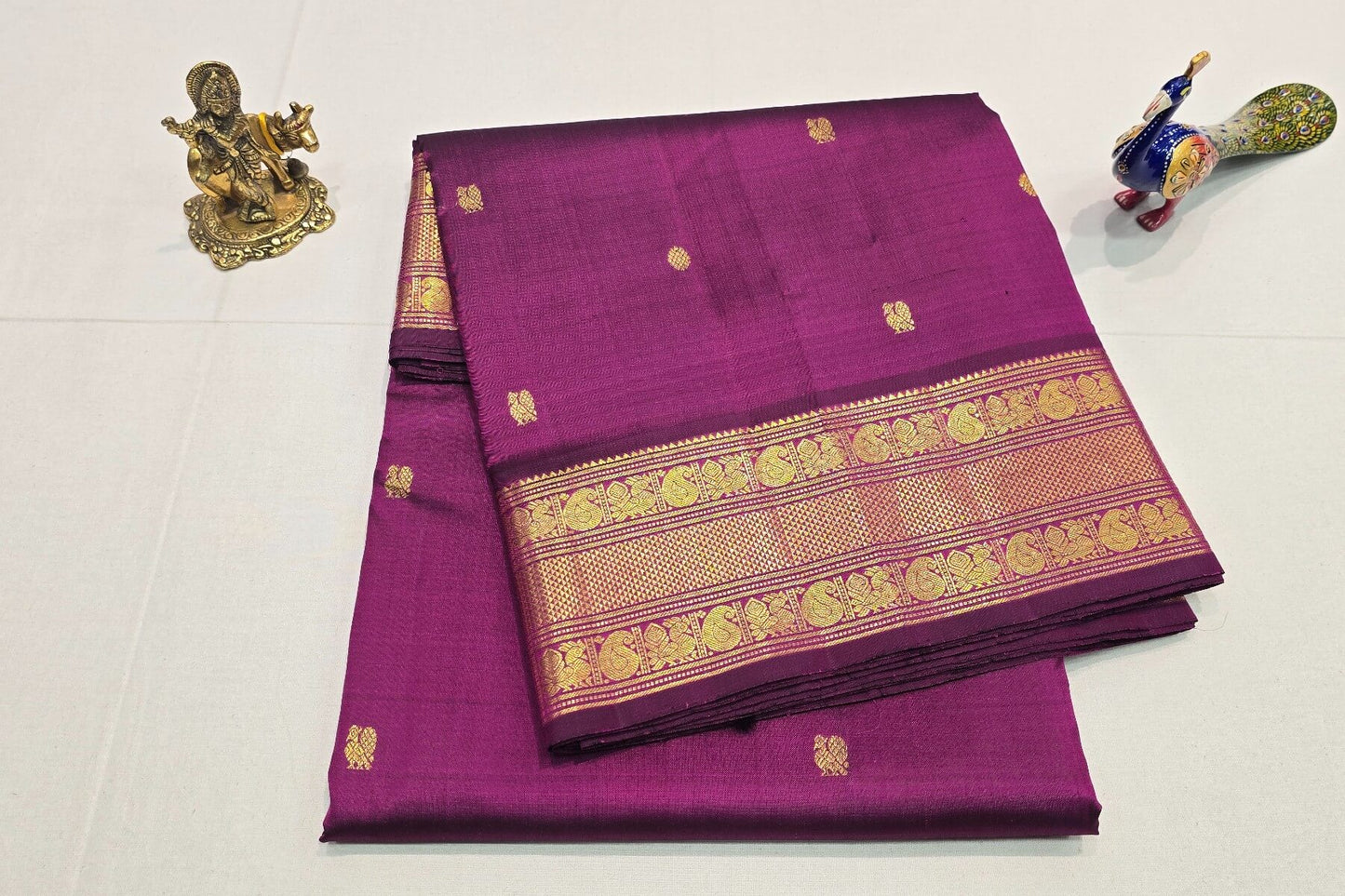 Ten yards silk saree by Shreenivas silks PSSR015907