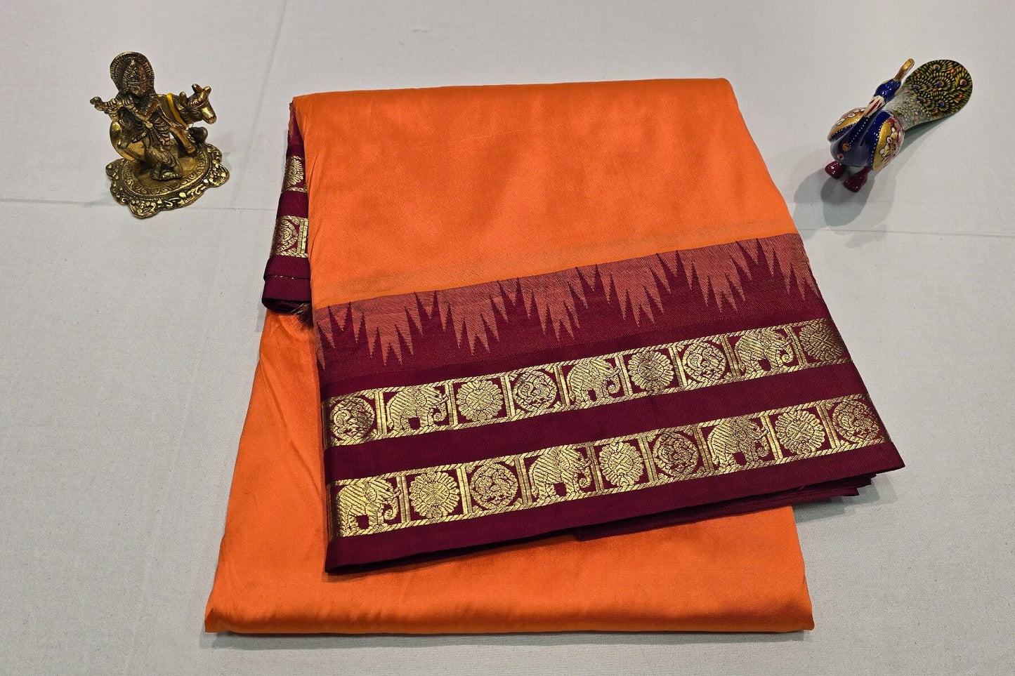 Ten yards silk saree by Shreenivas silks PSSR015917