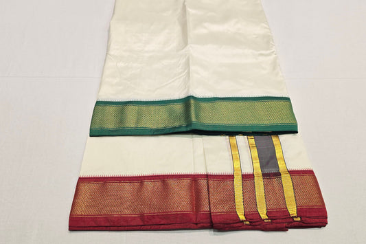 Silk Dhoti by Shreenivas silks PSSR01DH058