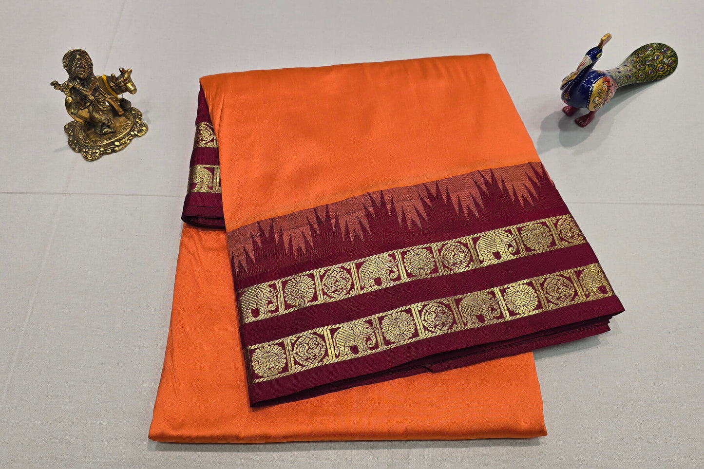 Ten yards silk saree by Shreenivas silks PSSR016110