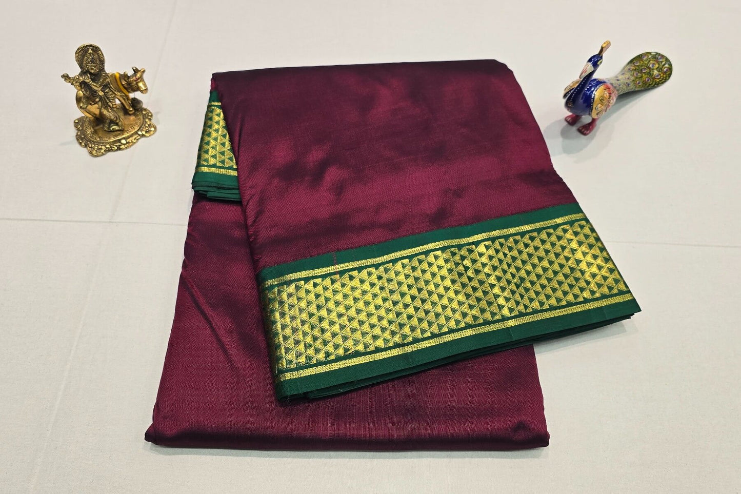 Ten yards silk saree by Shreenivas silks PSSR016134