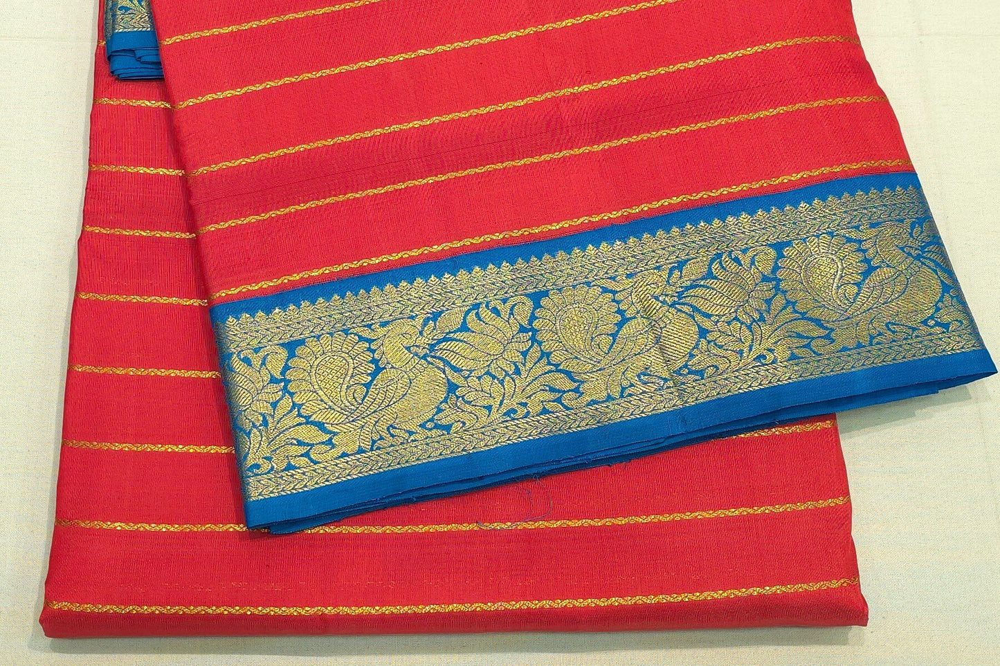 Veldhari ten yards madisar silk saree