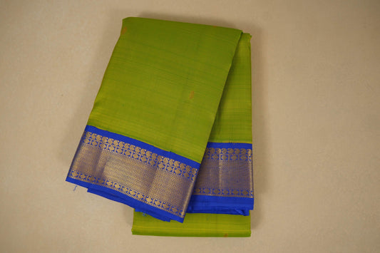 Parrot green Kanjivaram Silk Saree by Shreenivas Silks PSSR017763