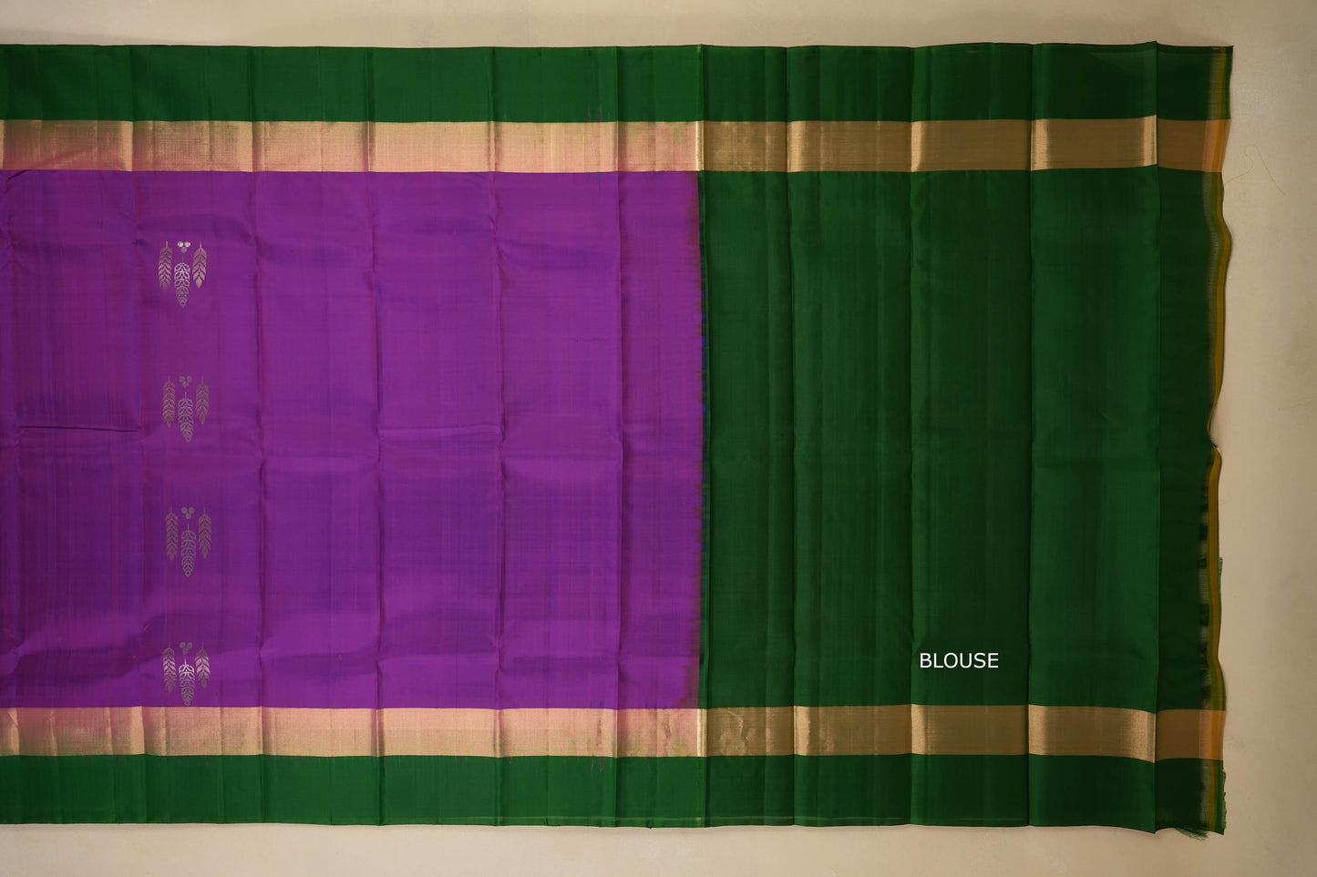 Magenta Light weight Kanjivaram Silk Saree by Shreenivas Silks PSSR017774