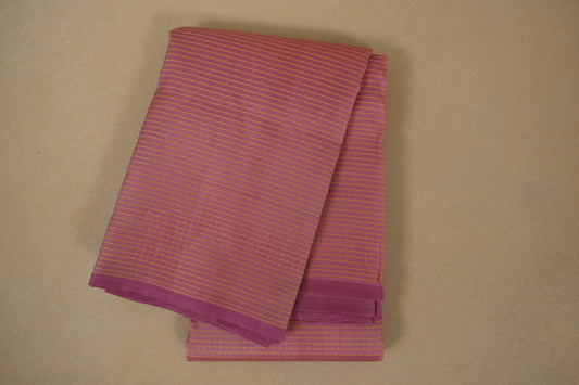Onion Pink Light weight Kanjivaram Silk Saree by Shreenivas Silks PSSR017780