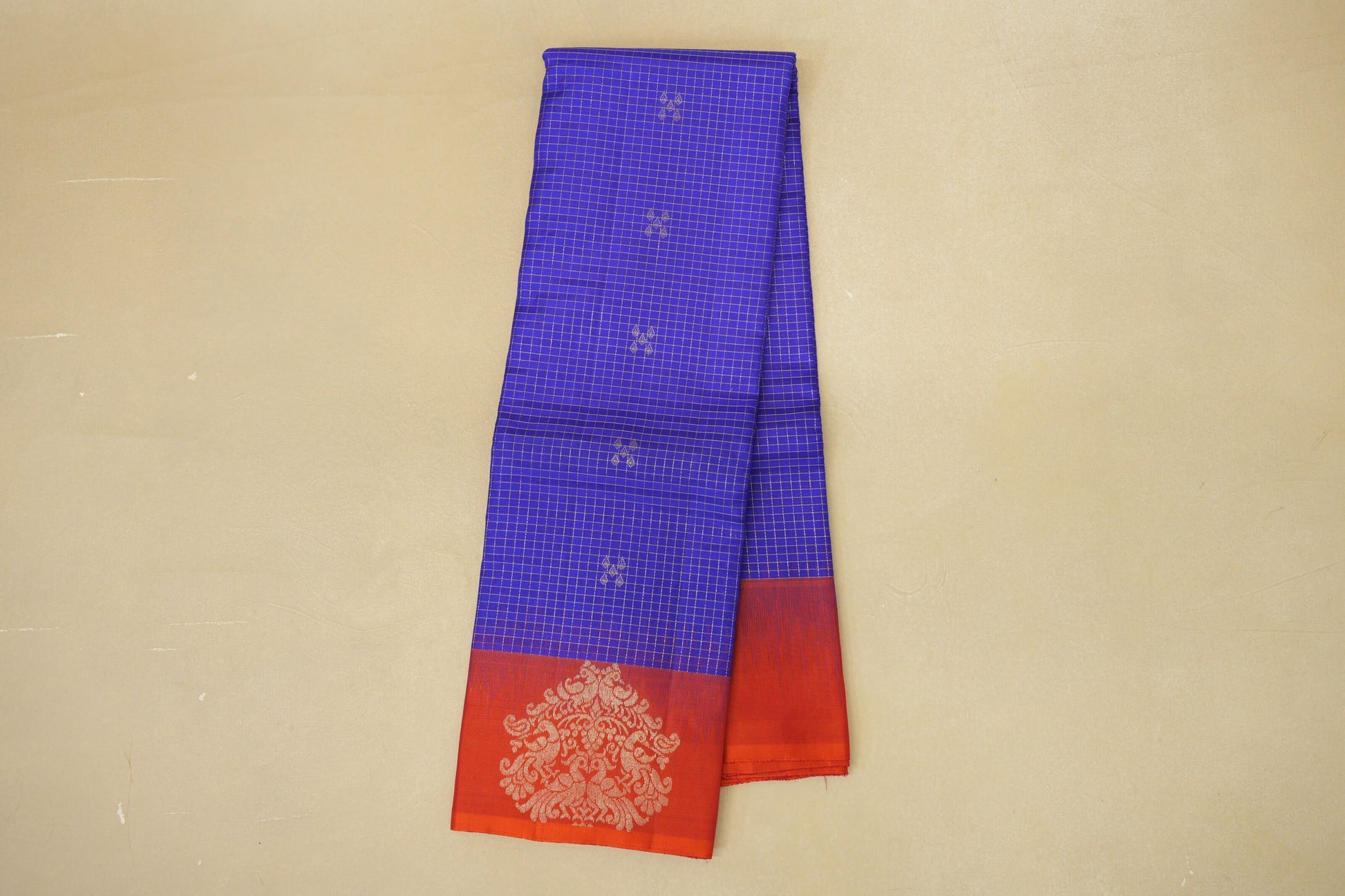 Royal Blue Light Weight Kanjivaram Silk Saree online