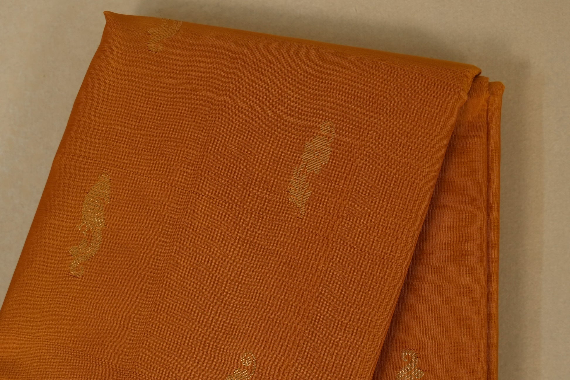 mustard kanjivaram silk saree border