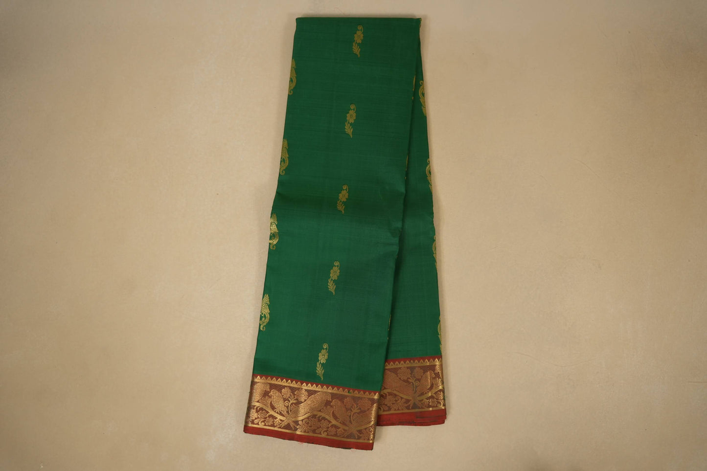 Green Kanchipuram Silk Saree