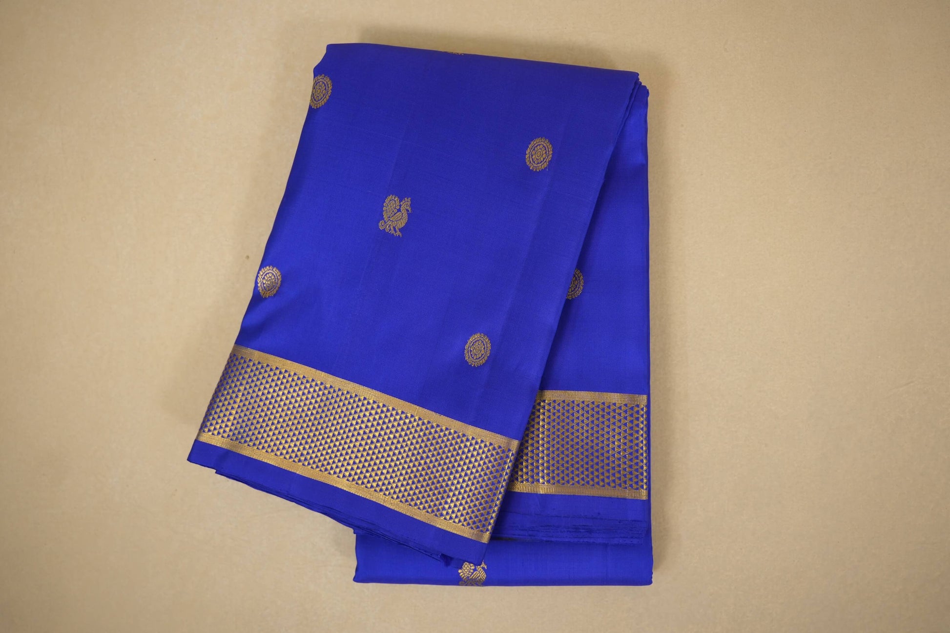 Blue Kanjivaram Silk Saree
