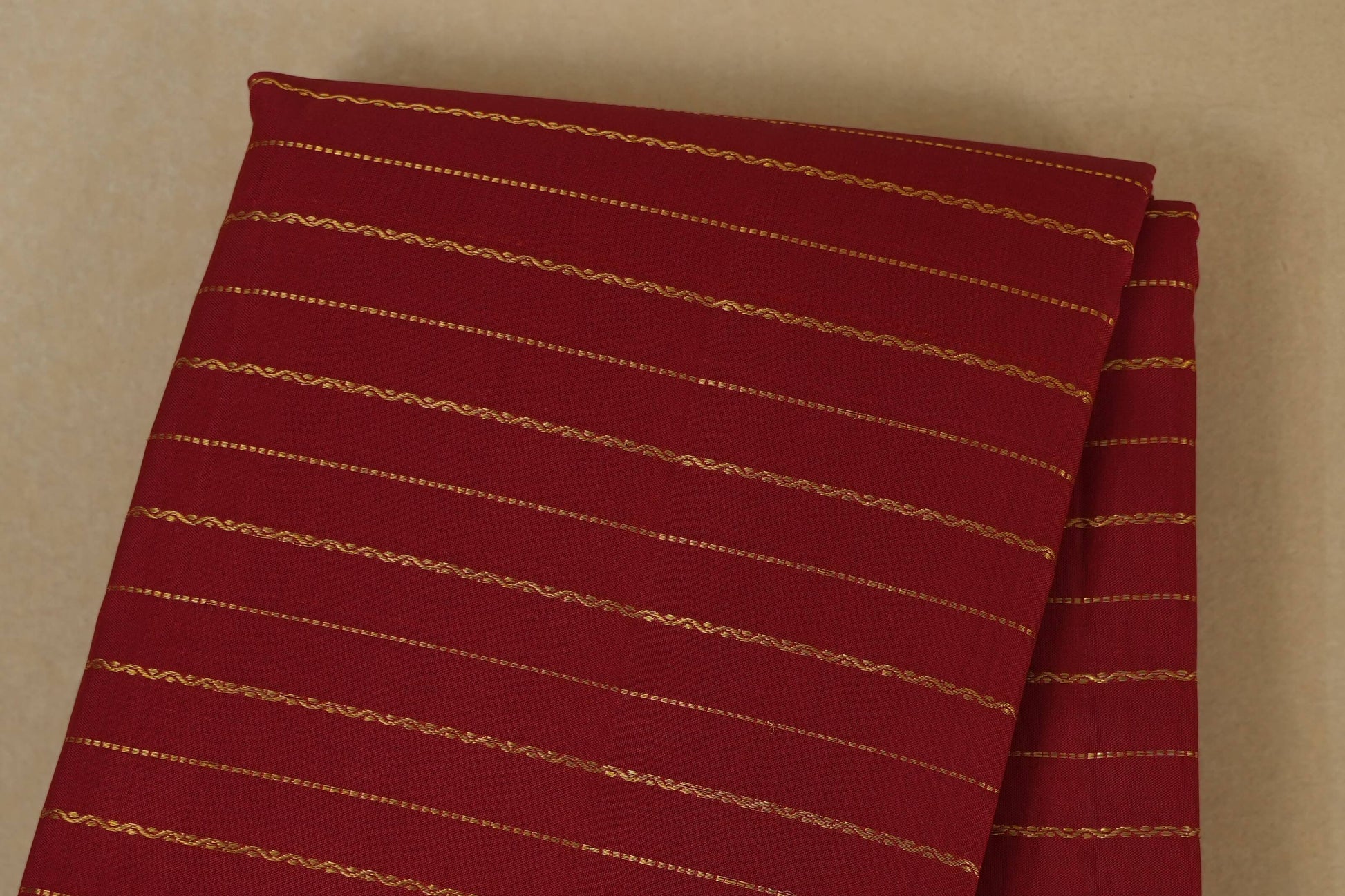 Maroon Kanchipuram Silk Saree body