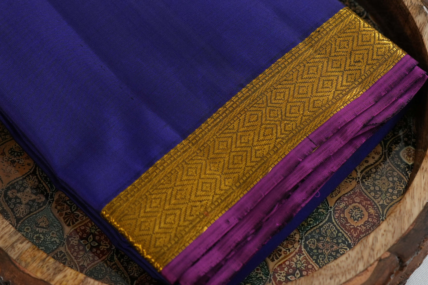 vintage kanchipuram silk saree