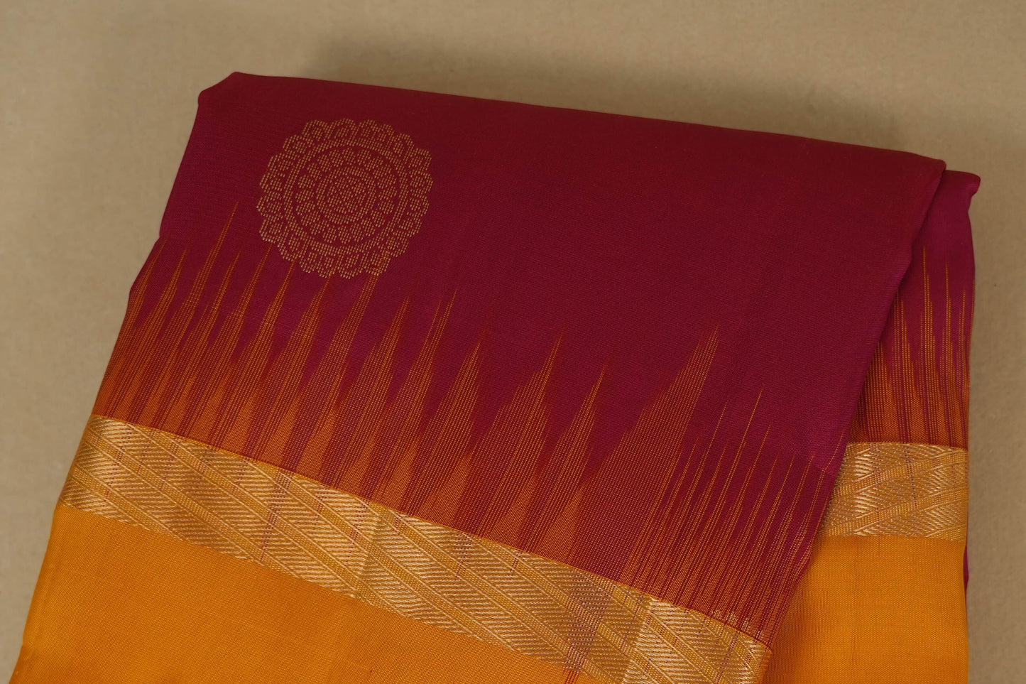 Pink  Light weight Kanjivaram Saree body