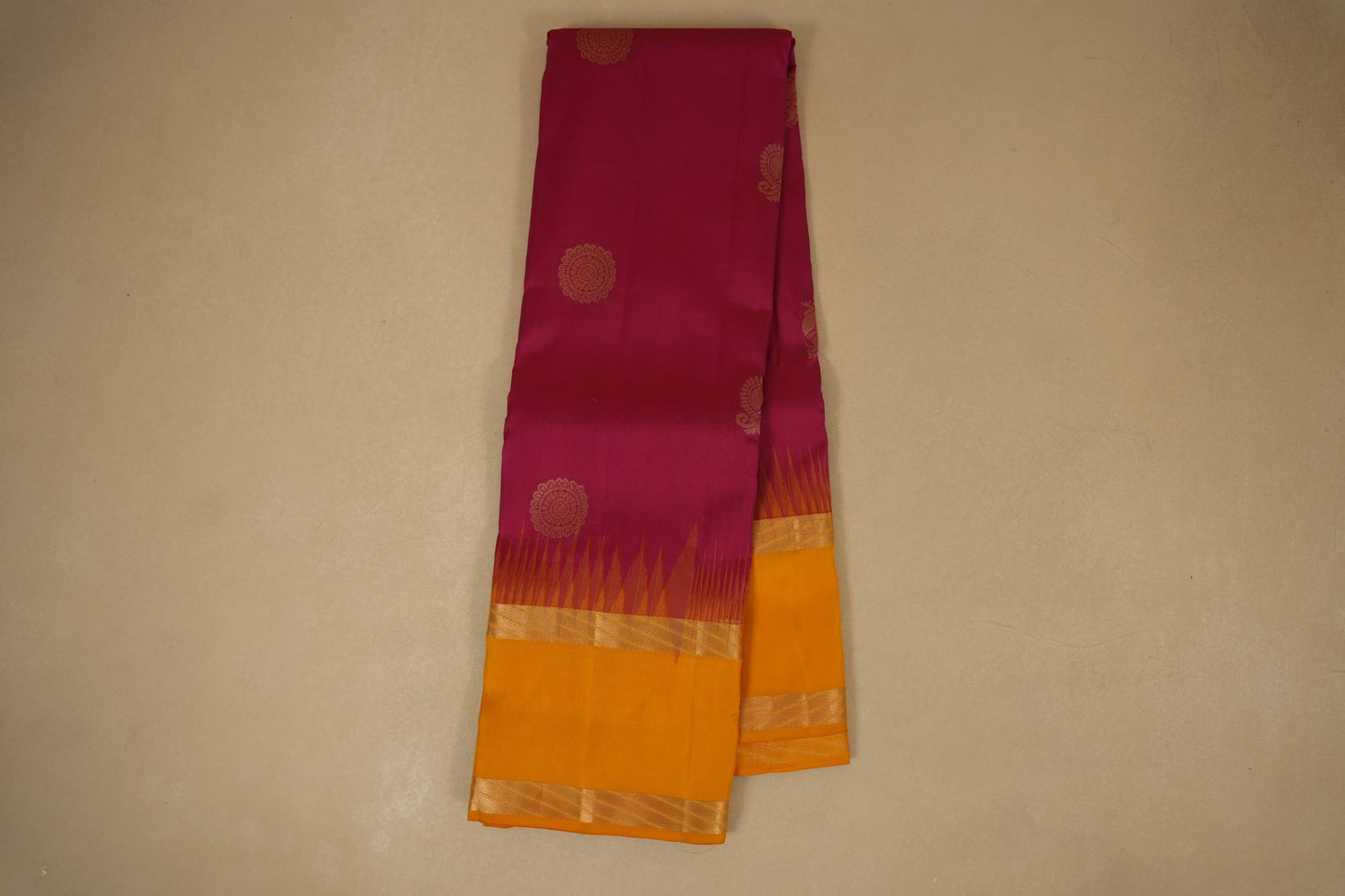 Pink  Light weight Kanjivaram Saree