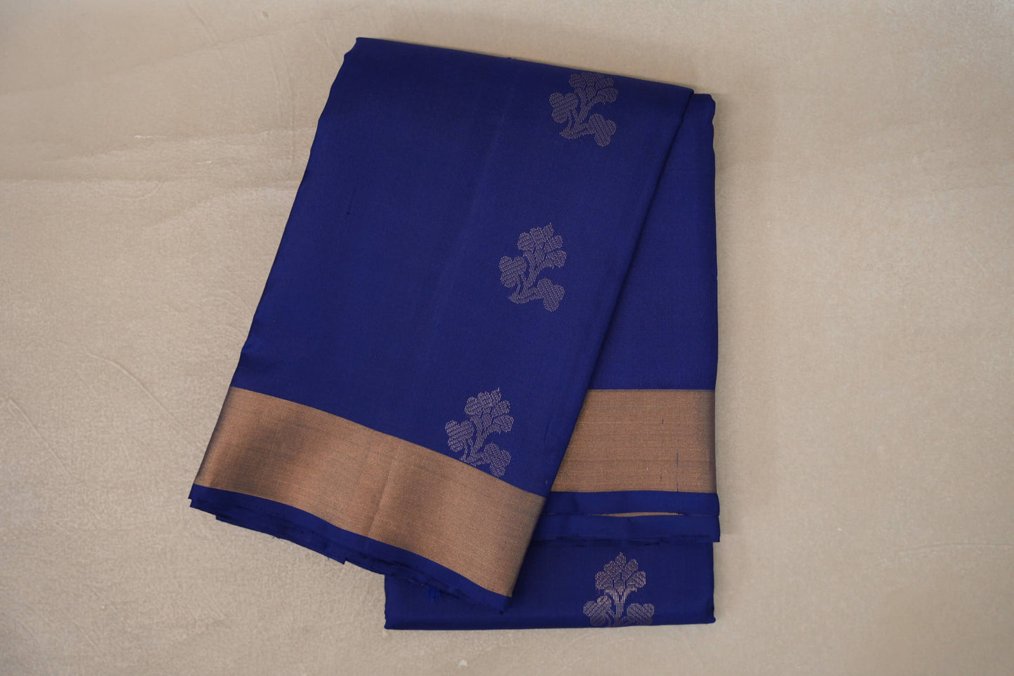 Deep Blue Light Weight Kanchipuram Silk Saree by Shreenivas Silks PSSR0110024