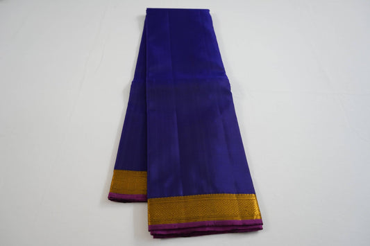 Plain kanchipuram silk saree