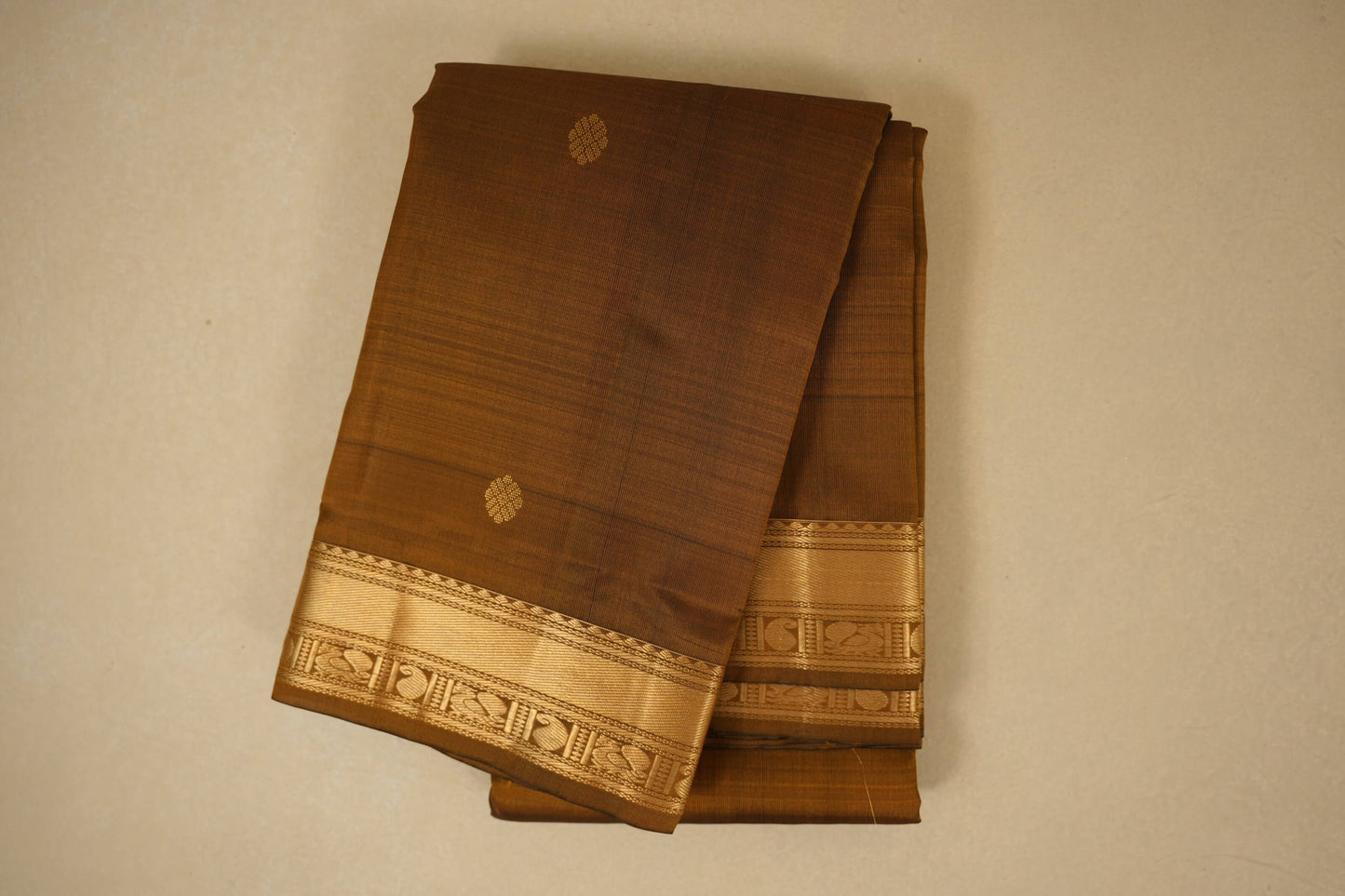 Mehendi Green Light weight Kanjivaram Saree