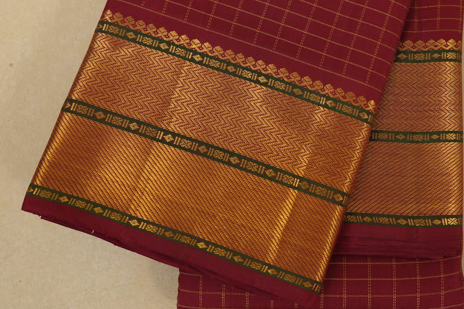 vintage kanjivaram silk saree borders