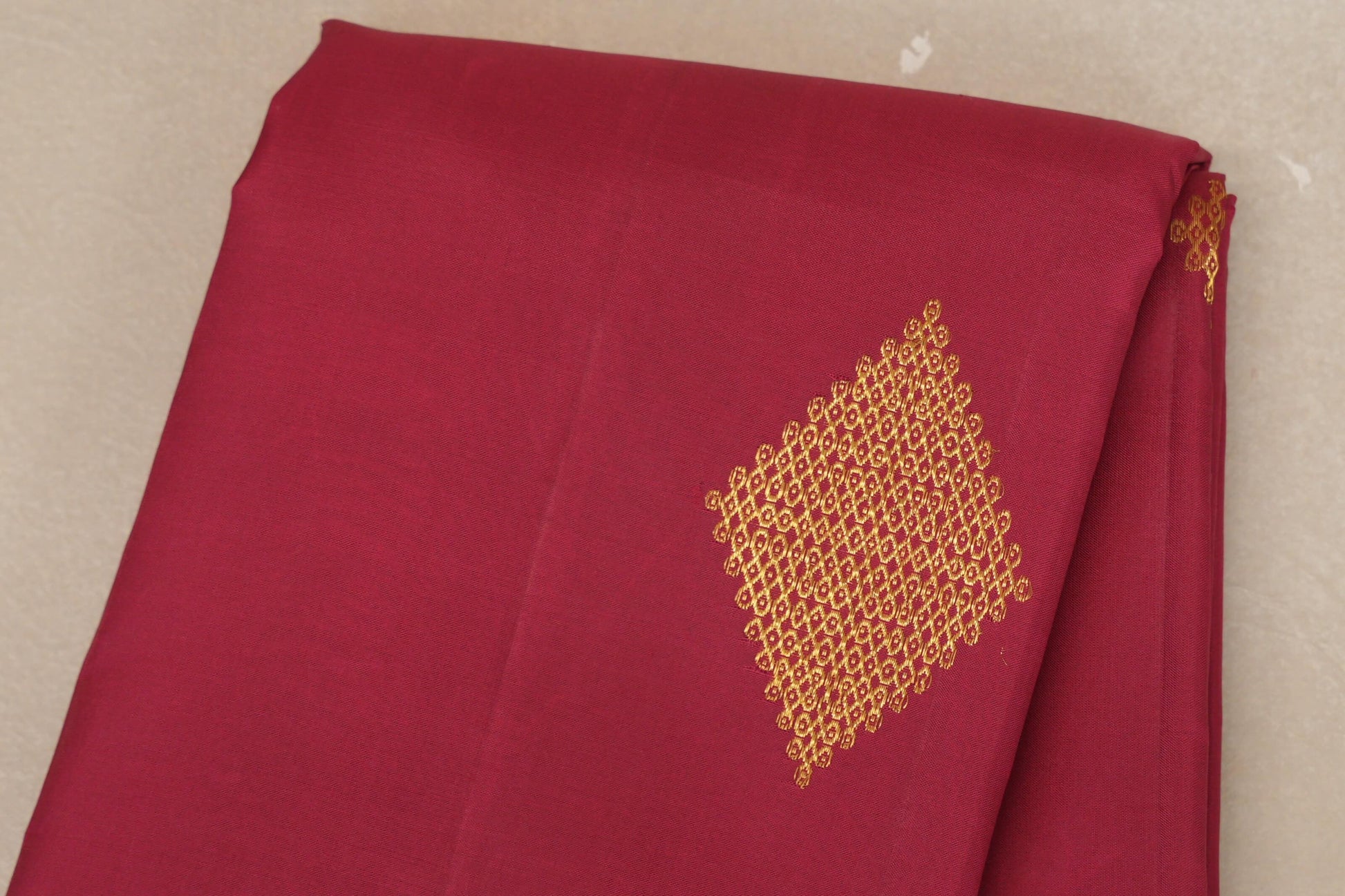 Maroon Vintage Kanjivaram Silk Saree body