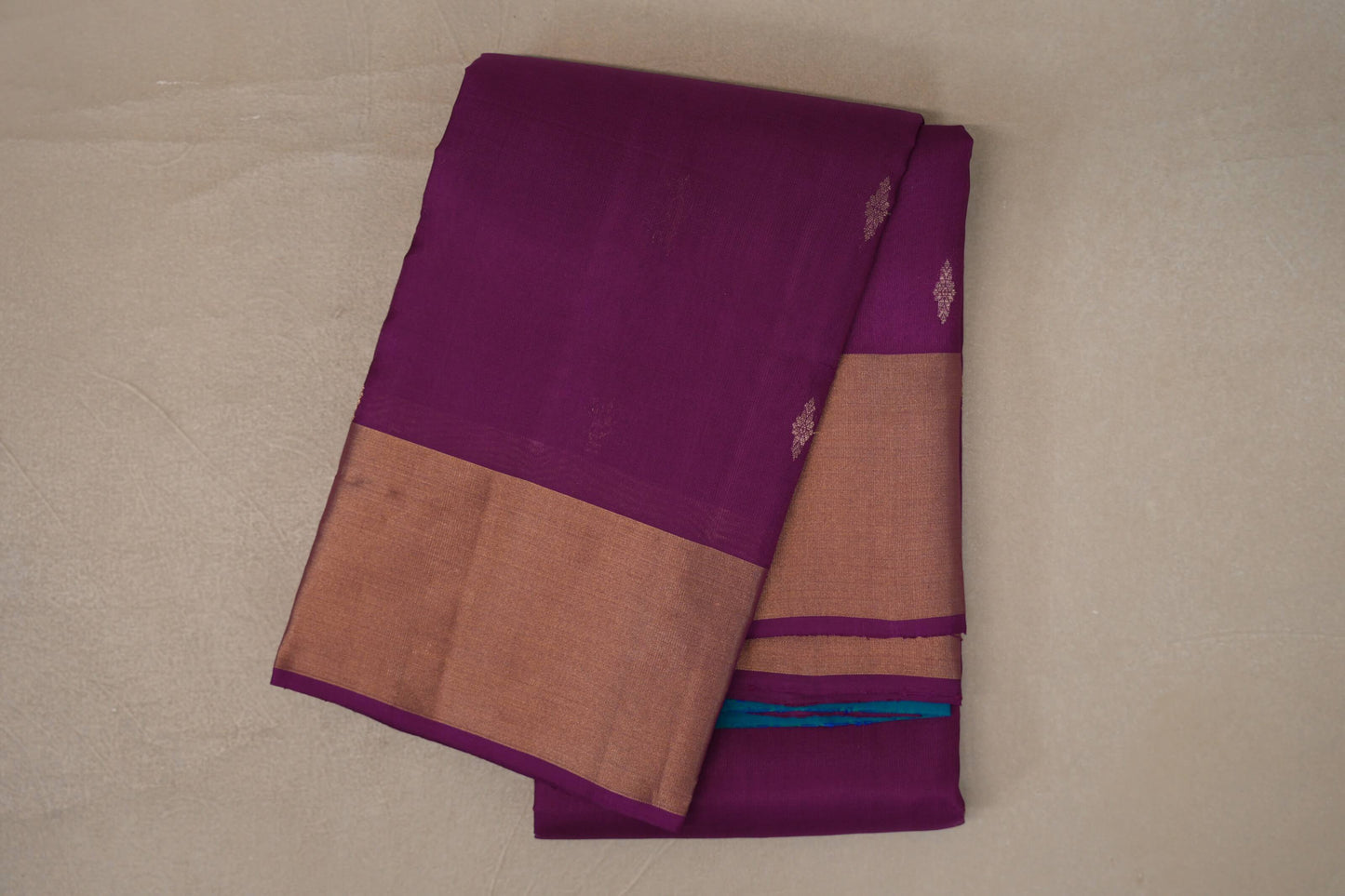 Deep Magenta Light Weight Kanchipuram Silk Saree by Shreenivas Silks PSSR0110044